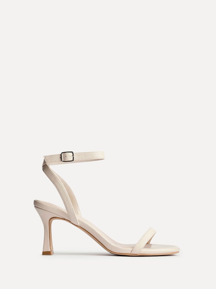 Linzi Nude Elevate Low Stiletto Heeled Sandals - Image 2 of 5