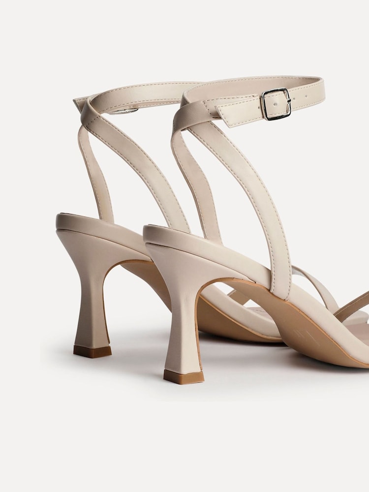 Linzi Nude Elevate Low Stiletto Heeled Sandals - Image 5 of 5