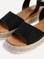 Linzi Black Paradise Espedrille Flatform Sandals - Image 5 of 5