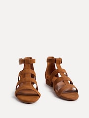 Linzi Brown Liberate Closed Back Gladiator Sandals - Image 3 of 5