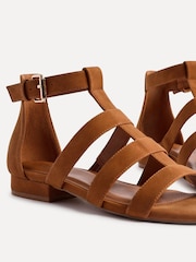 Linzi Brown Liberate Closed Back Gladiator Sandals - Image 5 of 5