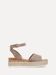 Linzi Natural Paradise Espedrille Flatform Sandals - Image 2 of 5