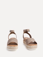 Linzi Natural Paradise Espedrille Flatform Sandals - Image 3 of 5