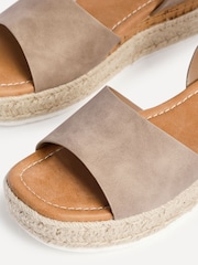 Linzi Natural Paradise Espedrille Flatform Sandals - Image 5 of 5