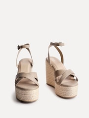 Naravni - Linzi Tahiti Cross-Over Front čevlji s polno peto - Slika 3 iz 5