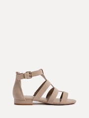 Linzi Natural Liberate Closed Back Gladiator Sandals - Image 3 of 6
