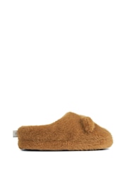 Liewood Aviaja Christmas Reindeer Brown Slippers - Image 5 of 8