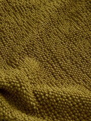 Olivgrün - Einschultriges Top mit Textur - Bild 8 von 8