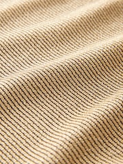 Gold Ribbed Racer Tank - Image 7 of 7
