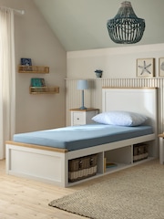 White Malvern Cream Kids Loft Bed Frame - Image 3 of 5