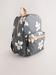 Black Floral Backpack - Image 1 of 5