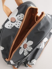 Black Floral Backpack - Image 3 of 5