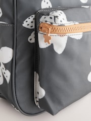 Black Floral Backpack - Image 4 of 5