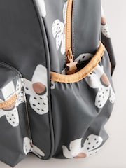Black Floral Backpack - Image 5 of 5