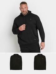 BadRhino Big & Tall Black Hoodies 2 Pack - Image 1 of 5