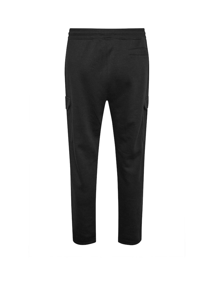BadRhino Big & Tall Black Cargo Joggers 2 Packs - Image 7 of 7