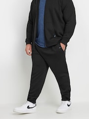 Preto - Pacote de moletons com zíper pretos Badrhino Big & Tall 2 - Imagem 2 de 6