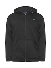 Preto - Pacote de moletons com zíper pretos Badrhino Big & Tall 2 - Imagem 5 de 6