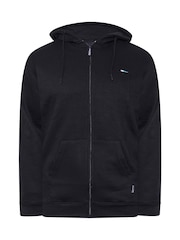 BadRhino Big & Tall Navy Blue Black Zip Up Hoodies 2 Pack - Image 5 of 6
