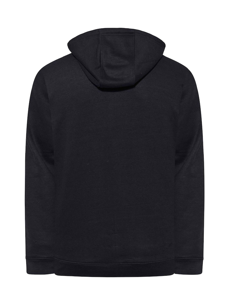 BadRhino Big & Tall Navy Blue Black Zip Up Hoodies 2 Pack - Image 6 of 6