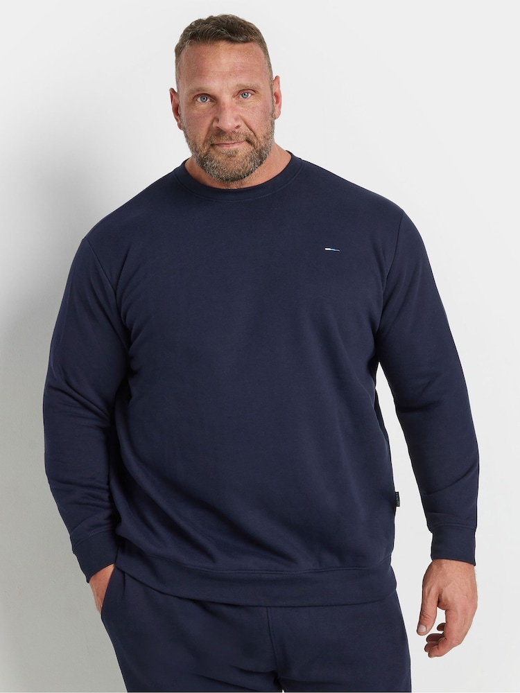 BadRhino Big & Tall Blue Sweatshirts 2 Pack - Image 2 of 6