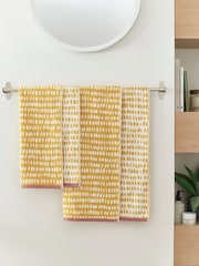 Copenhagen Home Ochre Cotton Arri Towel - Image 2 of 4