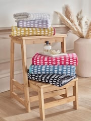 Copenhagen Home Ochre Cotton Arri Towel - Image 3 of 4