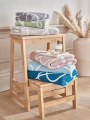 Copenhagen Home Sage Pablo Cotton Towel - Image 4 of 4