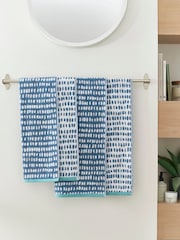 Copenhagen Home Blue Arri Towel - Image 2 of 5
