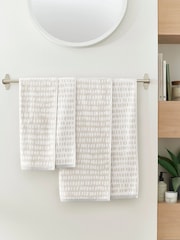 Copenhagen Home Natural Arri Cotton Towel - Image 2 of 4