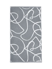 Copenhagen Home Charcoal Pablo Cotton Towel - Image 3 of 5