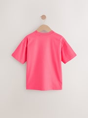 Soft Red Relaxed Fit Short Sleeve T-Shirt (3-16yrs) - Image 2 of 4
