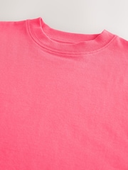 Soft Red Relaxed Fit Short Sleeve T-Shirt (3-16yrs) - Image 4 of 4