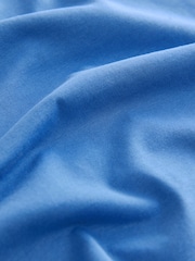 Soft Blue Relaxed Fit Short Sleeve T-Shirt (3-16yrs) - Image 3 of 4