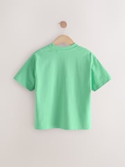 Green Relaxed Fit Short Sleeve T-Shirt (3-16yrs) - Image 2 of 4