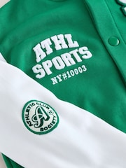 Green Graphic Print Bomber Jacket (3-16yrs) - Image 4 of 5