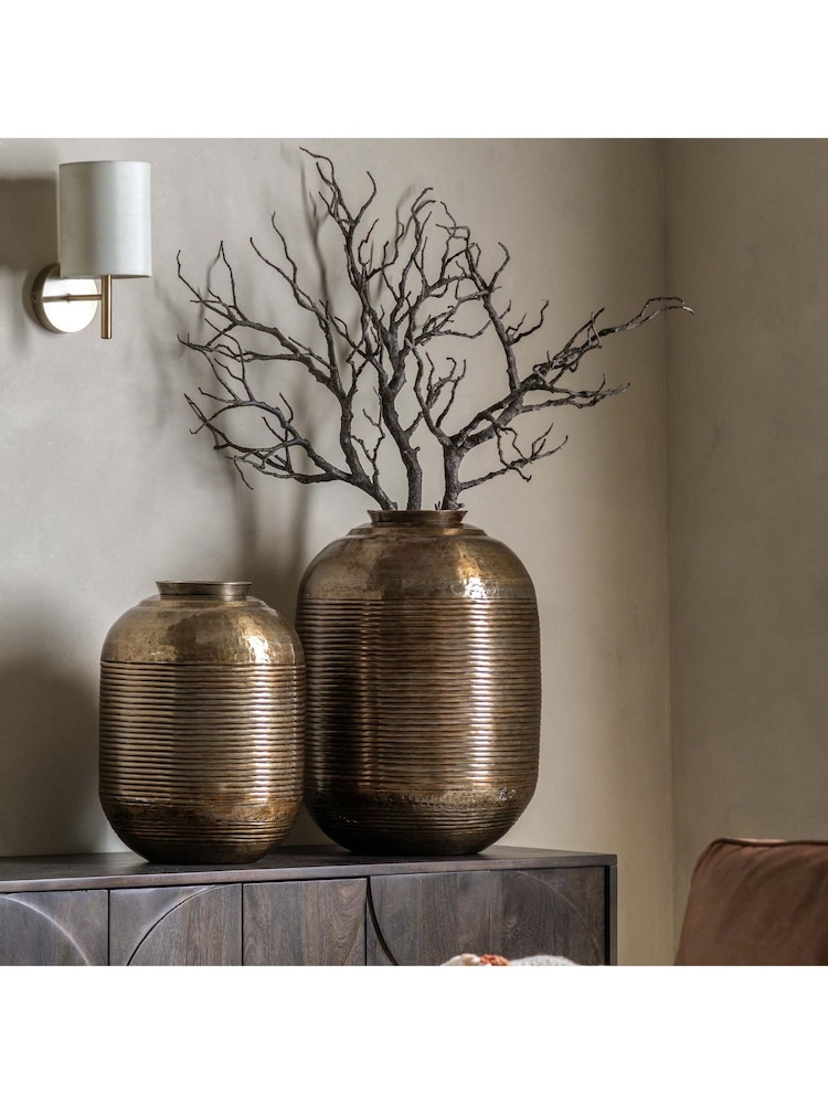Gallery Home Bronze Rowyn Metal Vase - Image 1 of 11