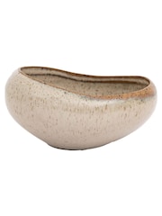Gallery Home Set of 4 Oatmeal Speckle Glaze Bowls - Image 3 of 3