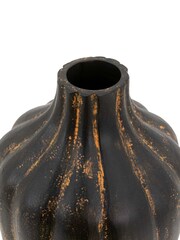 Gallery Home Set of 2 Black Bode Vases - Image 2 of 3