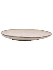 Gallery Home Set of 4 Oatmeal Speckle Glaze Side Plates - Image 3 of 5