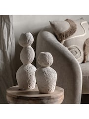Gallery Home Natural Kase Pebble Candle Stick Holder - Image 1 of 8