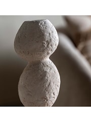 Gallery Home Natural Kase Pebble Candle Stick Holder - Image 2 of 8