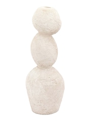 Gallery Home Natural Kase Pebble Candle Stick Holder - Image 4 of 8