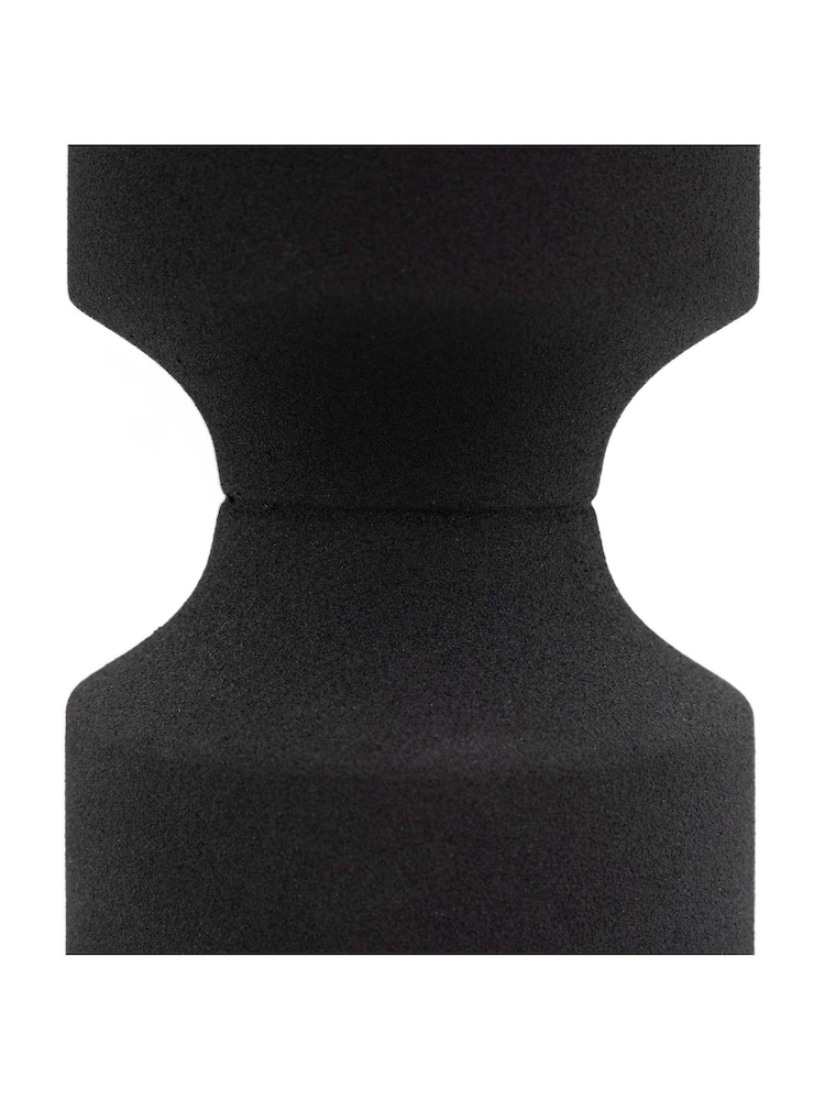 Gallery Home Set of 3 Black Tinsley Holder Candlesticks - Image 2 of 3