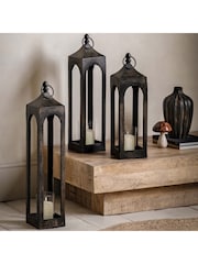 Gallery Home Black Bode Lantern - Image 1 of 6