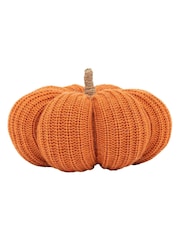 Gallery Home Rust Knitted Ornaments Pumpkin 18 cm - Image 4 of 4