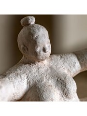 Gallery Home Cream Lady Cement Decoration 25cm - Image 2 of 5