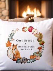 Personalised Halloween 100% Cotton Cushion by Koko Blossom - Image 3 of 4