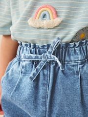 Light Wash Tie Waist Jeans (3mths-7yrs) - Image 4 of 8