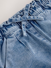 Light Wash Tie Waist Jeans (3mths-7yrs) - Image 7 of 8